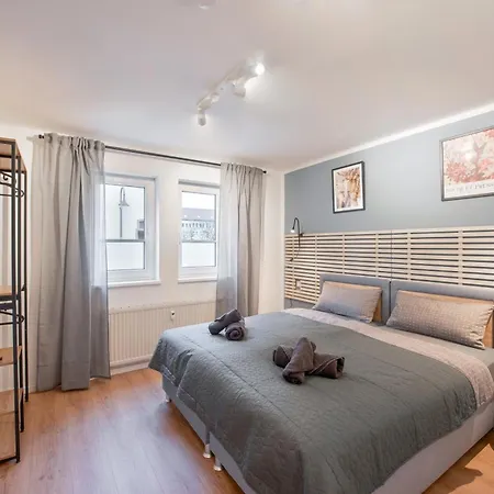 Apartment Zentral Fuer 4pp - 2 Zi & Boxspringbetten & Smarttv Kaiserslautern